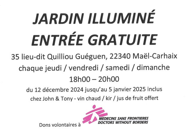 Xmas Open Garden notice francais v1