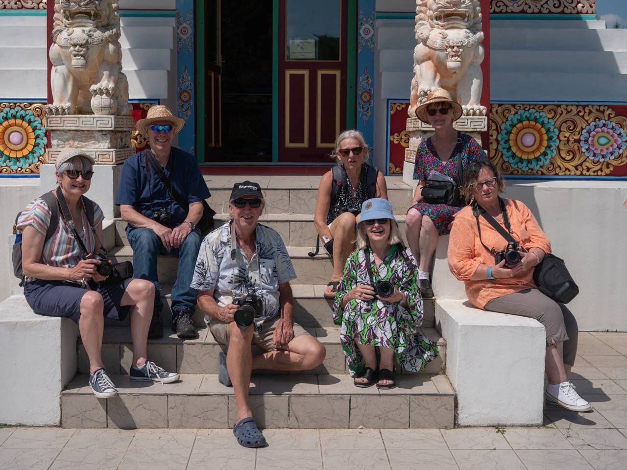 A hot day at the Bouddhique Drukpa, Plouray