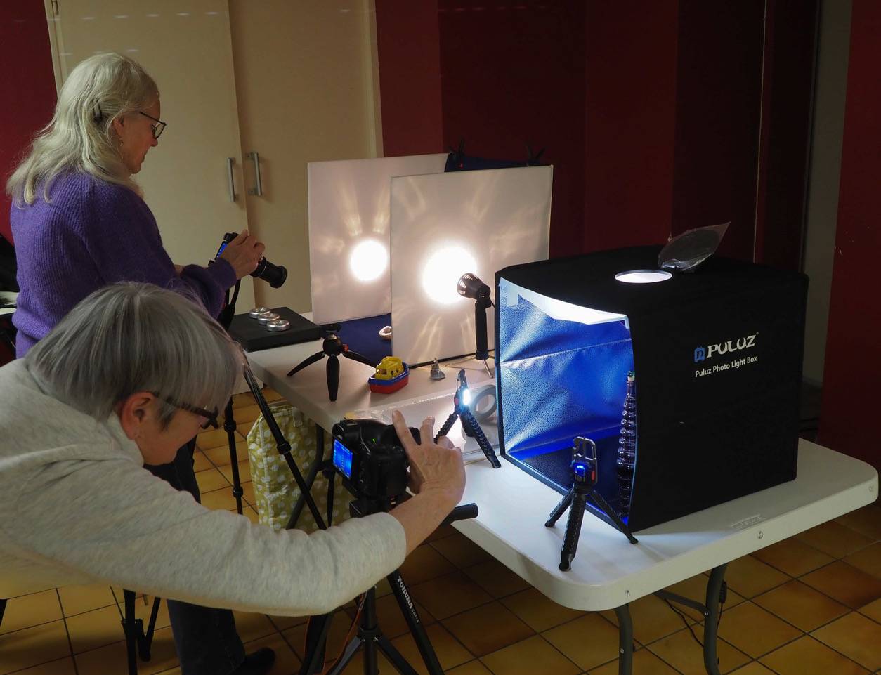 Photography learning lightbox